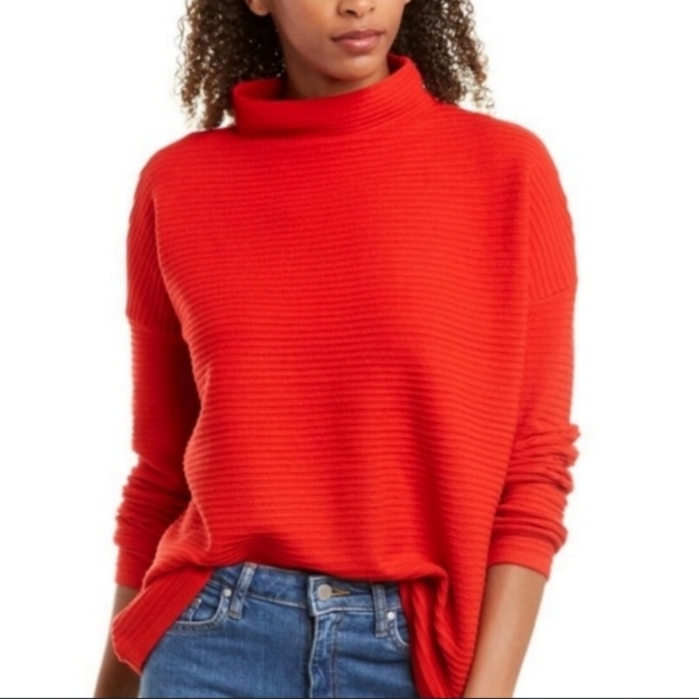 {French Connection}  Baby Soft Lena High Neck Sweater